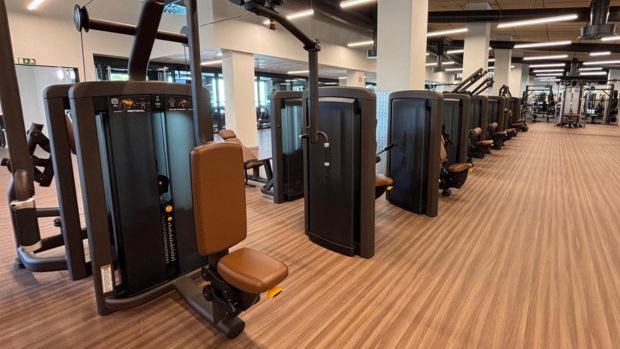 Sala de Fitnes do CD Supera Coimbra. O centro desportivo mais inovador e sustentável de Portugal.